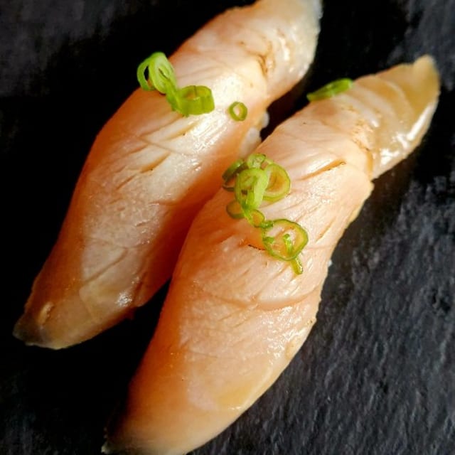 Shiro Maguro Nigiri.