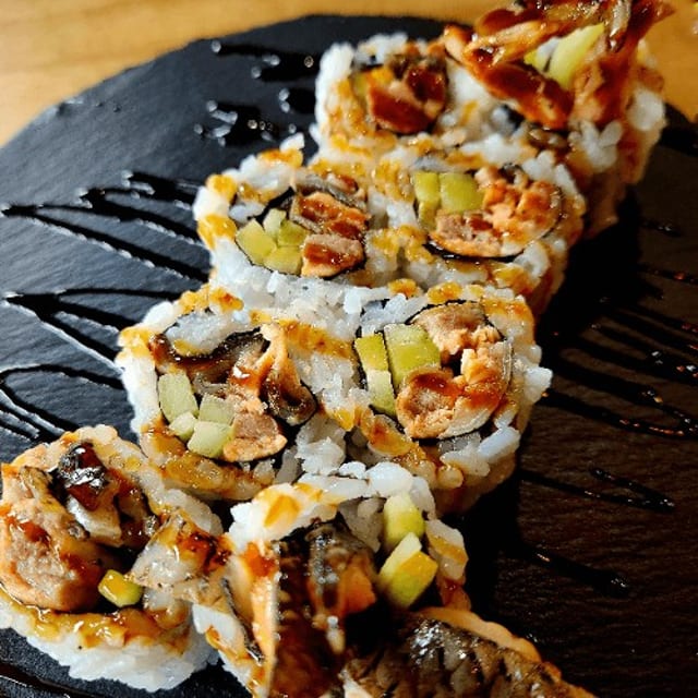 Salmon Skin Roll.