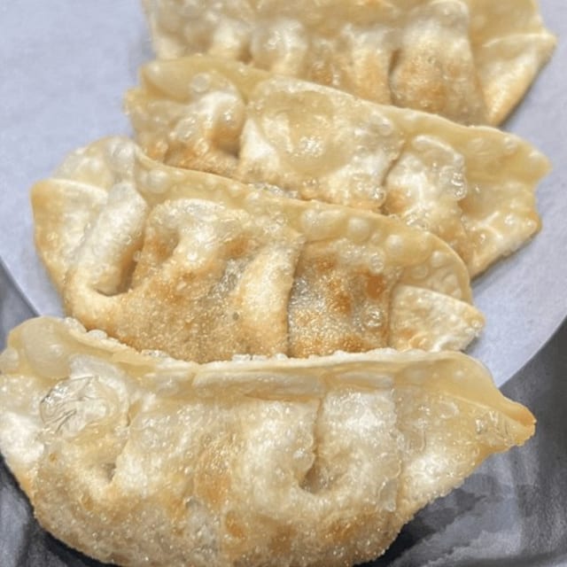 Beef Gyoza.